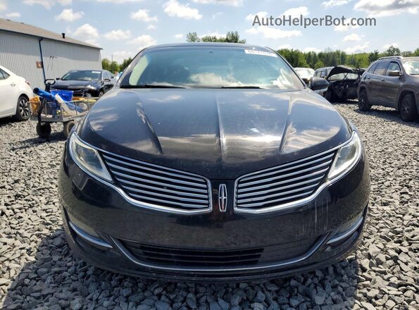 3LN6L2J95GR611917 2016 LINCOLN MKZ Black Դիմացի տեսք