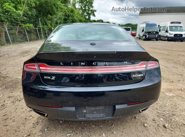 3LN6L2J97GR624653 2016 LINCOLN MKZ Black Vista trasera