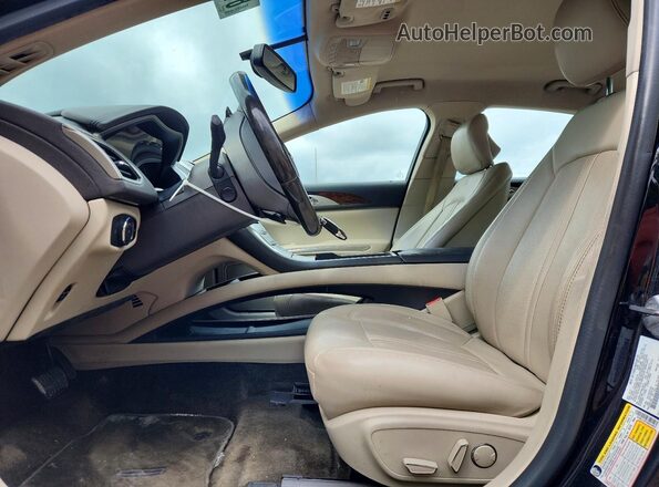 3LN6L2J97GR624653 2016 LINCOLN MKZ Black Vista interior delantera
