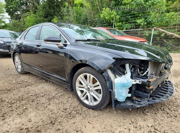 3LN6L2J97GR624653 2016 LINCOLN MKZ Black Delantero derecho