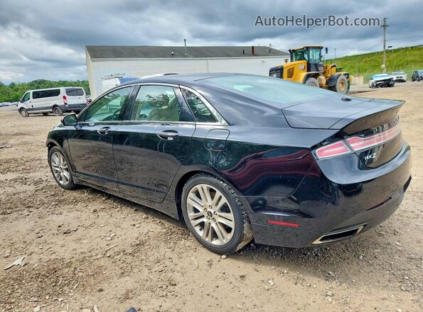 3LN6L2J97GR624653 2016 LINCOLN MKZ Black Trasero izquierdo