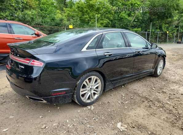 3LN6L2J97GR624653 2016 LINCOLN MKZ Black Trasero derecho