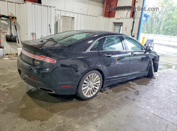 3LN6L2J98GR600152 2016 LINCOLN MKZ Black უკანა მარჯვენა