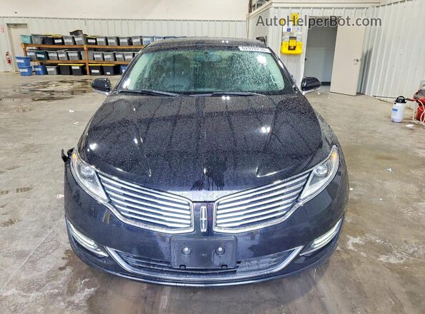 3LN6L2J98GR600152 2016 LINCOLN MKZ Black წინა ხედი