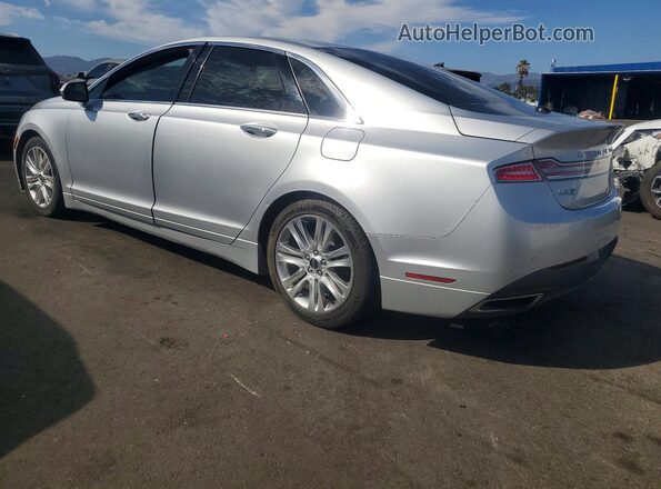 3LN6L2J98GR622944 2016 LINCOLN MKZ Silver Trasero izquierdo