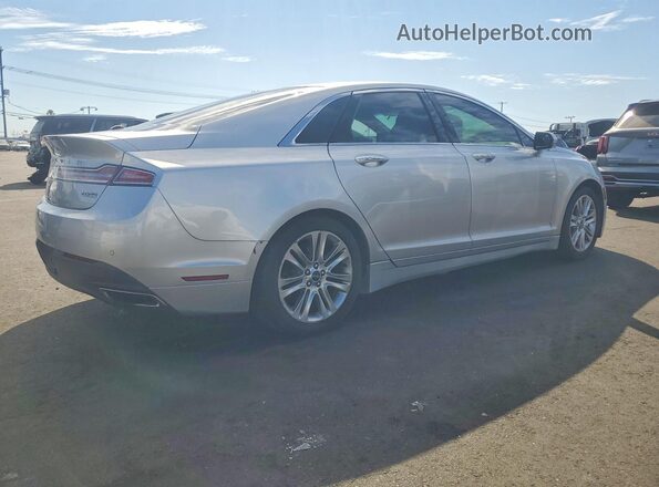 3LN6L2J98GR622944 2016 LINCOLN MKZ Silver Trasero derecho