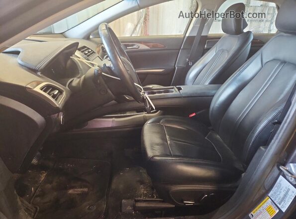 3LN6L2JK1GR615532 2016 LINCOLN MKZ Серый Вид салона спереди