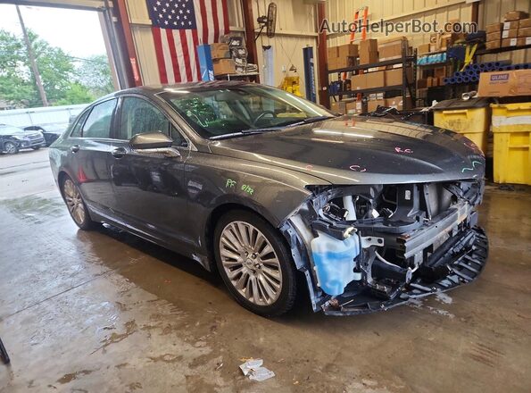 3LN6L2JK1GR615532 2016 LINCOLN MKZ Серый Передняя правая четверть