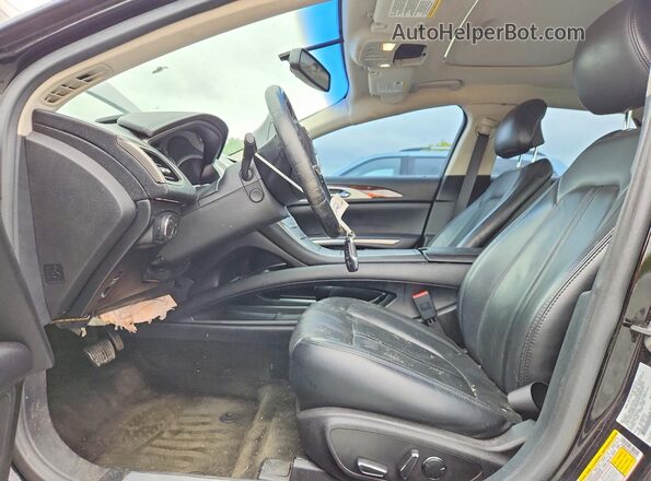3LN6L2LU0GR629730 2016 LINCOLN MKZ Black Vista interior delantera