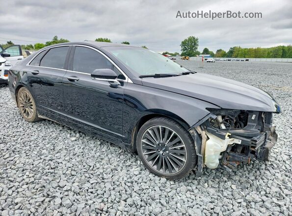 3LN6L2LU0GR629730 2016 LINCOLN MKZ Black Delantero derecho