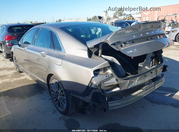 3LN6L2LU2GR623606 2016 LINCOLN MKZ HYBRID Gray Trasero izquierdo