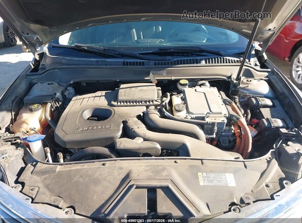 3LN6L2LU2GR623606 2016 LINCOLN MKZ HYBRID Gray Vista trasera