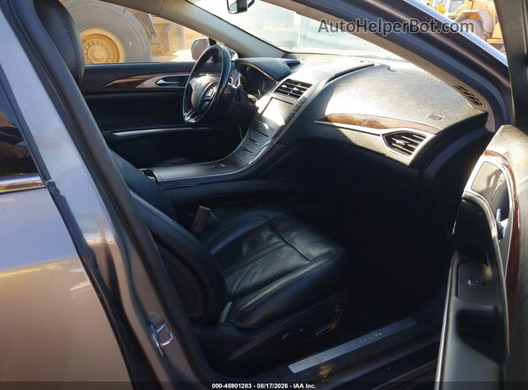3LN6L2LU2GR623606 2016 LINCOLN MKZ HYBRID Gray Vista interior delantera