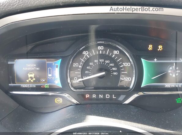 3LN6L2LU2GR623606 2016 LINCOLN MKZ HYBRID Gray Vista de los asientos traseros