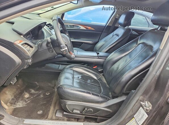 3LN6L2LU2GR630605 2016 LINCOLN MKZ Charcoal Սալոնի դիմացի տեսք