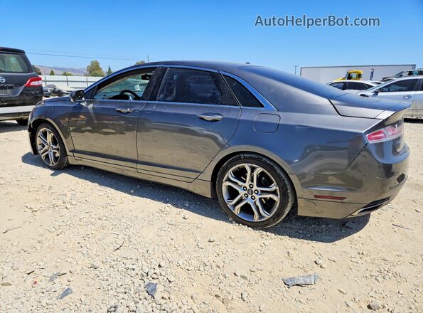 3LN6L2LU2GR630605 2016 LINCOLN MKZ Charcoal Հետևի ձախ