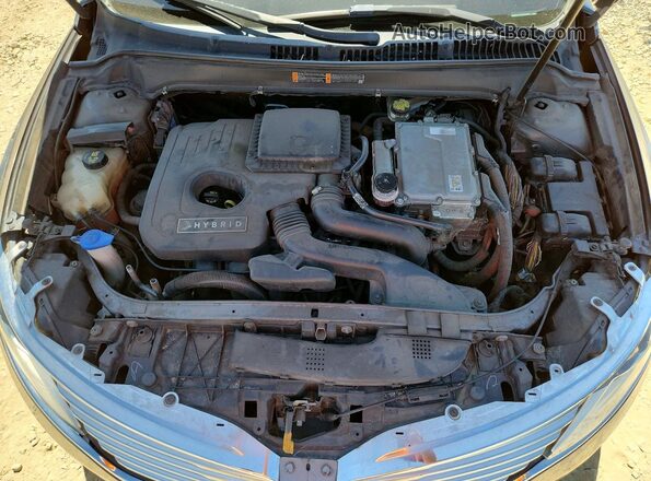3LN6L2LU2GR630605 2016 LINCOLN MKZ Charcoal Սալոնի հետևի տեսք