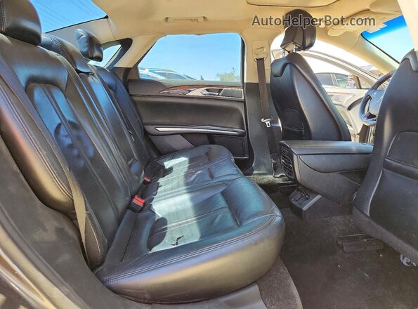 3LN6L2LU2GR630605 2016 LINCOLN MKZ Charcoal Հետևի նստատեղերի տեսք