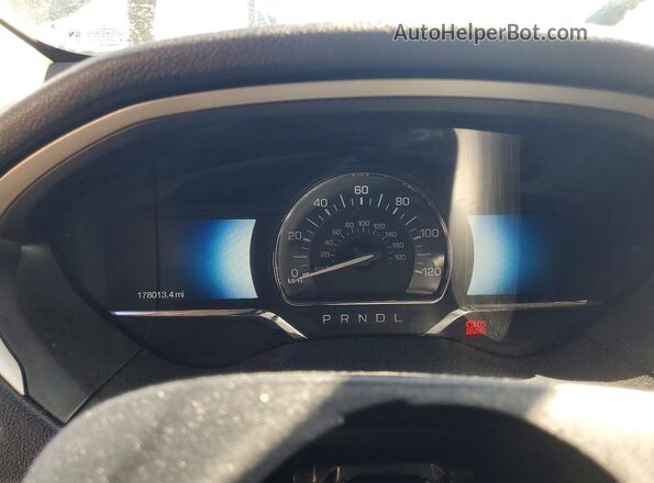3LN6L2LU3GR608368 2016 LINCOLN MKZ Black Widok zestawu wskaźników