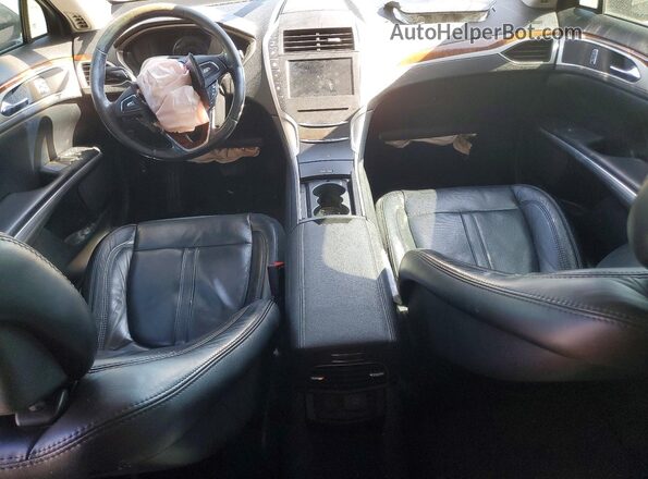 3LN6L2LU3GR608368 2016 LINCOLN MKZ Black Widok deski rozdzielczej
