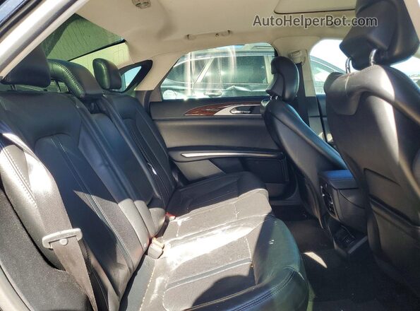 3LN6L2LU3GR608368 2016 LINCOLN MKZ Black Widok tylnych siedzeń
