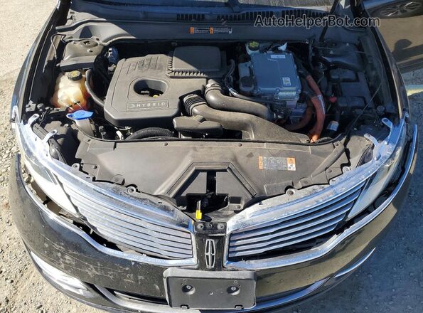 3LN6L2LU3GR608368 2016 LINCOLN MKZ Black Widok wnętrza z tyłu