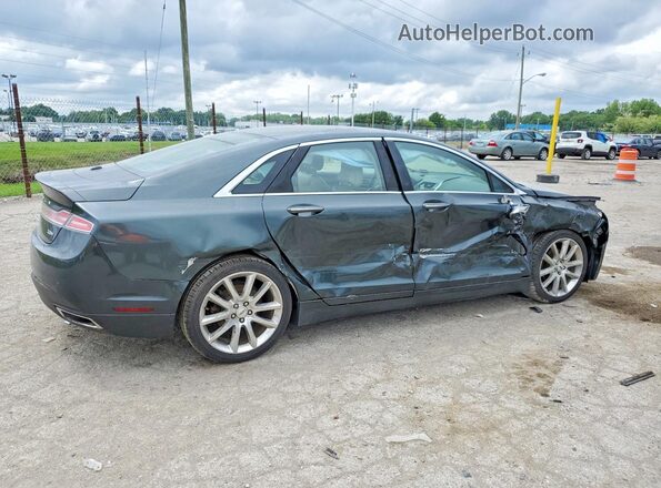 3LN6L2LU7GR611984 2016 LINCOLN MKZ Green Հետևի աջ