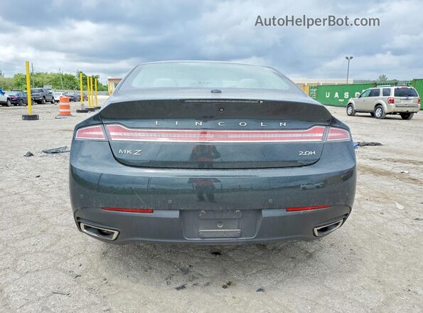 3LN6L2LU7GR611984 2016 LINCOLN MKZ Green Հետևի տեսք