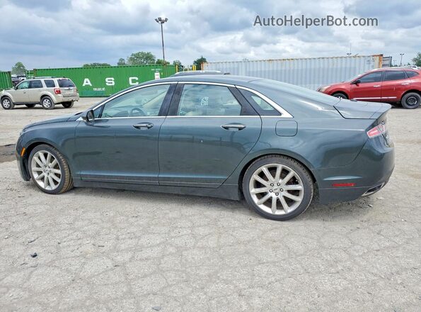 3LN6L2LU7GR611984 2016 LINCOLN MKZ Green Հետևի ձախ