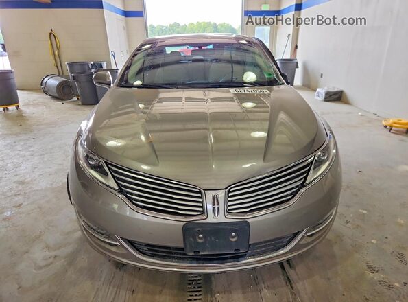 3LN6L2LU7GR630941 2016 LINCOLN MKZ Tan Դիմացի տեսք