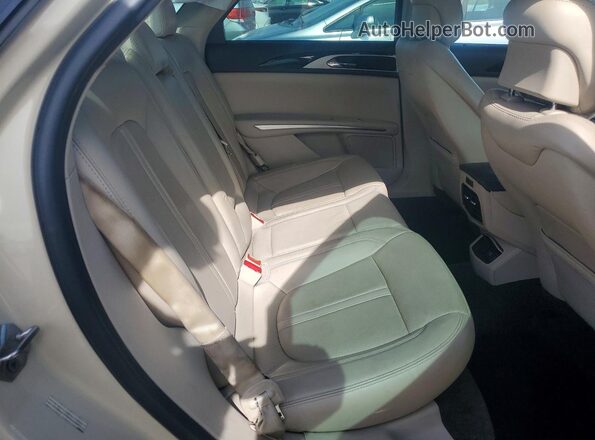 3LN6L2LU7GR632513 2016 LINCOLN MKZ Желто-коричневый Вид задних сидений