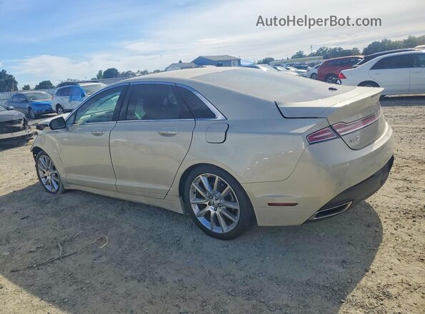 3LN6L2LU7GR632513 2016 LINCOLN MKZ Желто-коричневый Задняя левая четверть