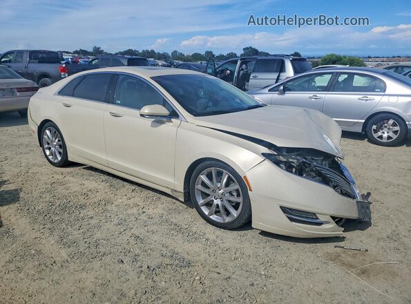 3LN6L2LU7GR632513 2016 LINCOLN MKZ Желто-коричневый Передняя правая четверть