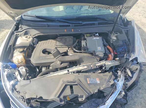 3LN6L2LU7GR632513 2016 LINCOLN MKZ Желто-коричневый Вид задней части салона
