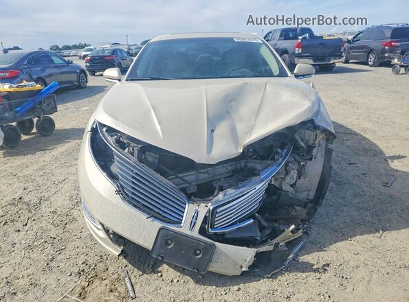3LN6L2LU7GR632513 2016 LINCOLN MKZ Желто-коричневый Вид спереди