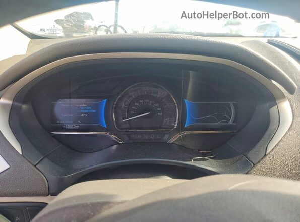 3LN6L2LU7GR632513 2016 LINCOLN MKZ Желто-коричневый Вид щитка приборов
