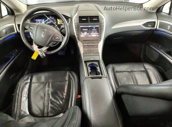 3LN6L2LU7GR634438 2016 LINCOLN MKZ Red წინა პანელის ხედი