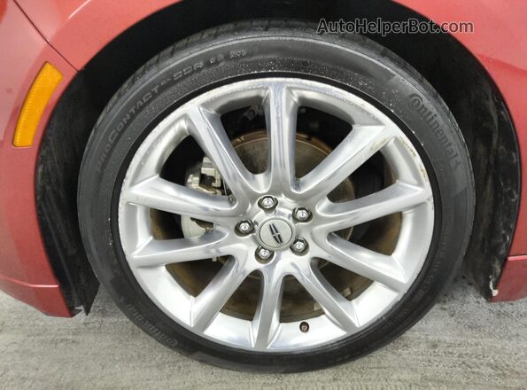 3LN6L2LU7GR634438 2016 LINCOLN MKZ Red 