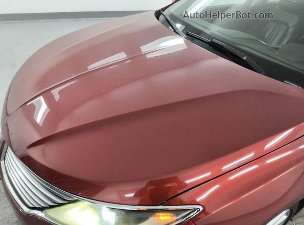 3LN6L2LU7GR634438 2016 LINCOLN MKZ Red 