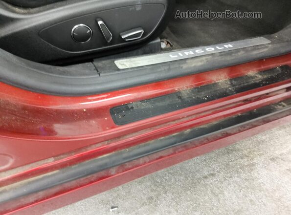 3LN6L2LU7GR634438 2016 LINCOLN MKZ Red 