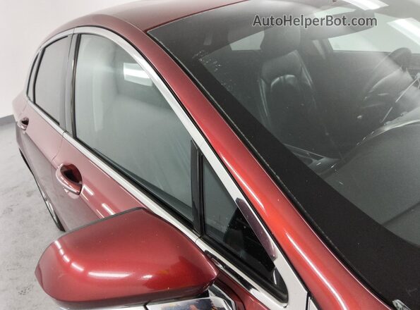 3LN6L2LU7GR634438 2016 LINCOLN MKZ Red 