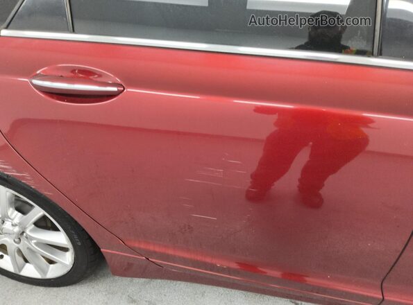 3LN6L2LU7GR634438 2016 LINCOLN MKZ Red 