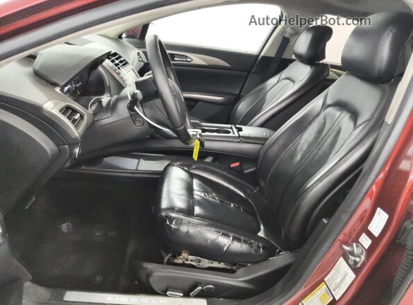3LN6L2LU7GR634438 2016 LINCOLN MKZ Red 