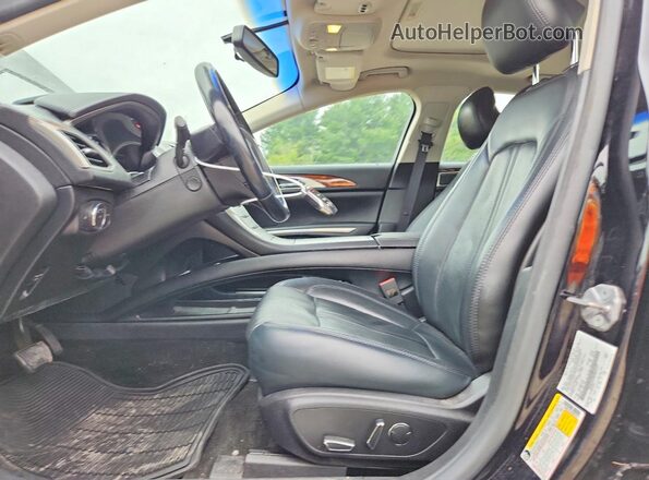 3LN6L2LU8GR603277 2016 LINCOLN MKZ Black Вид салону спереду