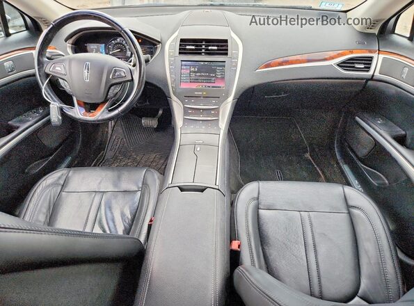 3LN6L2LU8GR603277 2016 LINCOLN MKZ Black Вид панелі приладів