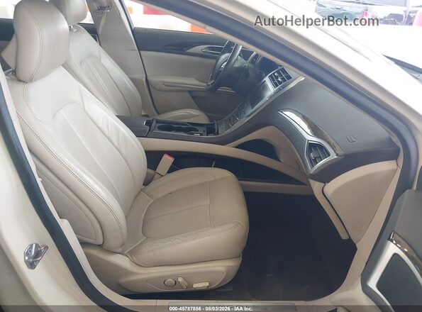 3LN6L2LU9GR620427 2016 LINCOLN MKZ HYBRID Cream Սալոնի դիմացի տեսք