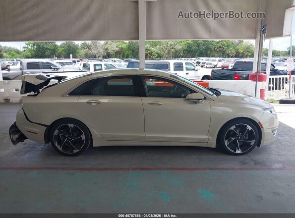 3LN6L2LU9GR620427 2016 LINCOLN MKZ HYBRID Cream Սալոնի հետևի տեսք
