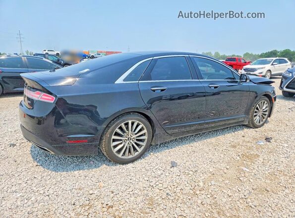 3LN6L5A90HR614128 2017 LINCOLN MKZ Black Trasero derecho