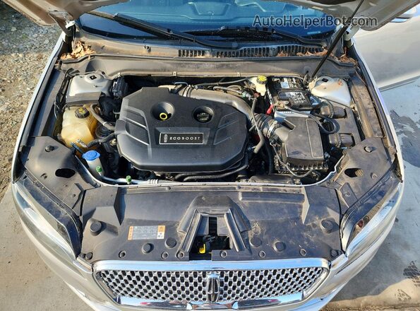 3LN6L5A91HR627079 2017 LINCOLN MKZ Silver Rear interior view