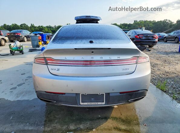 3LN6L5A91HR627079 2017 LINCOLN MKZ Silver Rear view